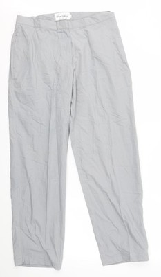 Graue Damenhose UK-Größe 14 Claire Ashton normale Passform