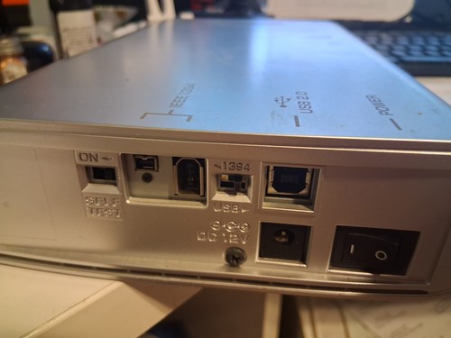 Plextor PX-716UF2 Zewnętrzny napęd DVD/CD **BEZ KABLA, PRZETESTOWANY DZIAŁA ** - Zdjęcie 3 z 3