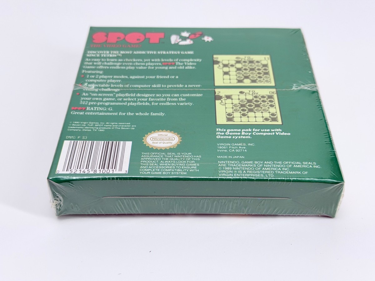 New! Spot: The Video Game (Nintendo Game Boy) Factory Sealed! | eBay
