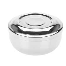 Universal Men Stainless Steel Beard Shaving Bowl Shaving Mug Container