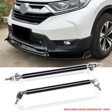 For Honda CRV CR-V Front Bumper Lip Splitter Spoiler Strut Rod Tie Support Bars
