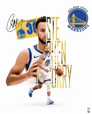 Stephen Curry 8x10 photo Golden State Warriors NBA Legend All-Star