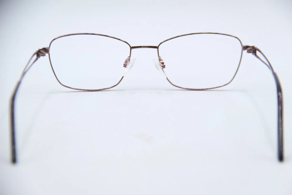 NUEVAS GAFAS AUTÉNTICAS CHARMANT TITANIUM PERFECTION CH12147 MARRÓN ROSA 51-17 Foto 4 de 4