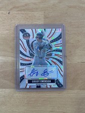 2026 Panini Grady Emerson USA Stars & Stripes Silver Pandora Auto /200