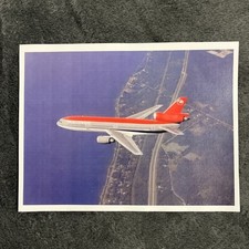 Affiche Northwest DC-10 impression 5,5 x 7 pouces