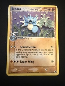 Seadra - 022/101 (Delta Species) 22/101 - Dragon Frontiers - Rare - Pokemon TCG