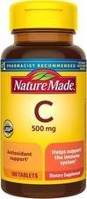 Nature Made Vitamin C 500 mg, Dietary Supplem...