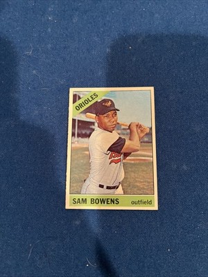 1966 Topps - Sam Bowens #412