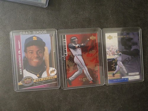 20 1991-01 KEN GRIFFEY JR BASE CARD LOT METAL TOPPS UPPERDECK MARINERS REDS HOF - Picture 2 of 7