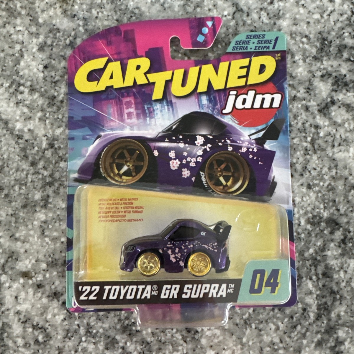 MGA Car Tuned JDM Series 1 #04 2022 Toyota GR Supra 1 64 Diecast