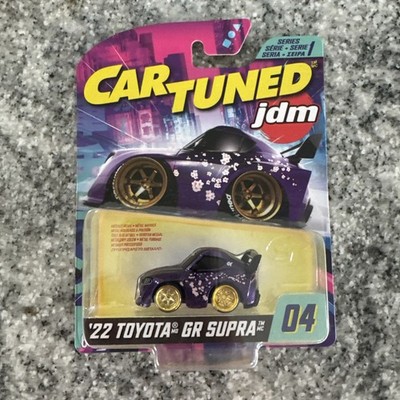 Car Tuned JDM Series 1 '22 Toyota GR Supra #04 Variant With Gold