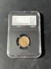 NGC AU58 1863 Copper Nickel Indian Head Cent Penny 1c