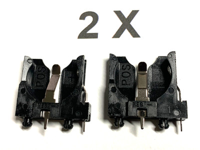 KEYSTONE 1065 Batteriehalter für CR2012, CR2016, CR2020, CR2025, CR2032, 2 Stück