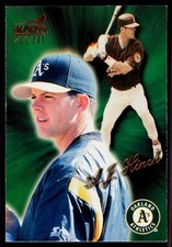 1999 Pacific Aurora #137 A.J. Hinch Oakland Athletics Baseball Card
