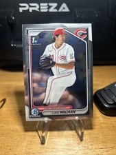 Luke Holman Cincinnati Reds  2024 Bowman Chrome Draft 1st Bowman