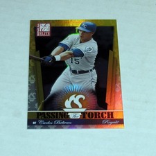 2002 Donruss Elite Passing the Torch 16 Carlos Beltran (#/1000)  HOF Royals