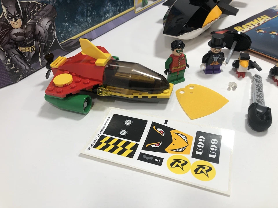 LEGO Batman: Robin's Scuba Jet: Attack of the Penguin (7885) 100% con minifiguras... Foto 3 de 4