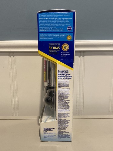NEW Brita Basic Faucet Mount Water Filtration System Silver Easy Setup Filter - Picture 3 of 6