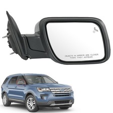 Door Mirror Right Passenger Side Replacement For Ford Explorer 2012-2019 9P...