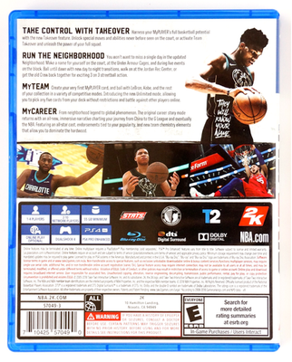 Sony PlayStation 4 NBA 2K19 PS4 Game Basketball Giannis