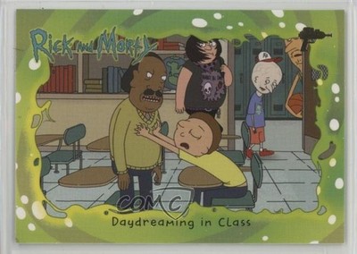 2018 Cryptozoic Rick and Morty Season 1 Deco Foil Daydreaming in Class #04 0x4k
