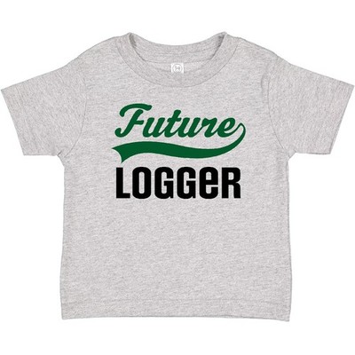 Inktastic Logging Future Logger Baby T-Shirt Training Lumber Wood Job Apparel