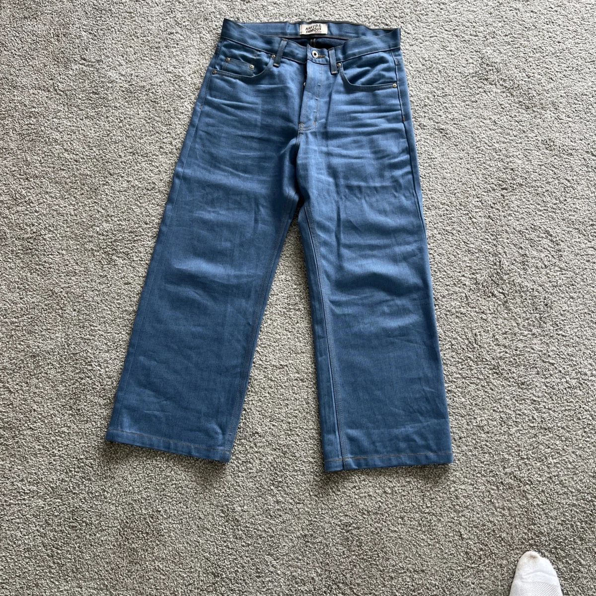 NAKED&FAMOUS Tweed Fill Selvedge デニムパンツ Naked & Famous Denim Cotton Jeans for Men for sale | eBay