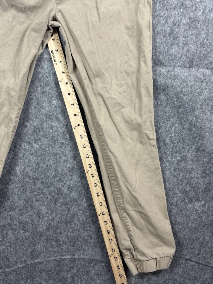Old Navy Youth/Boys Built-In Flex Khaki Beige Joggers Size Extra Large (14-16) - Image 3 of 4