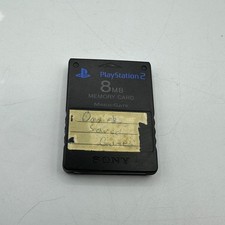Sony PlayStation 2 8MB MagicGate Memory Card SCPH-10020 Black used
