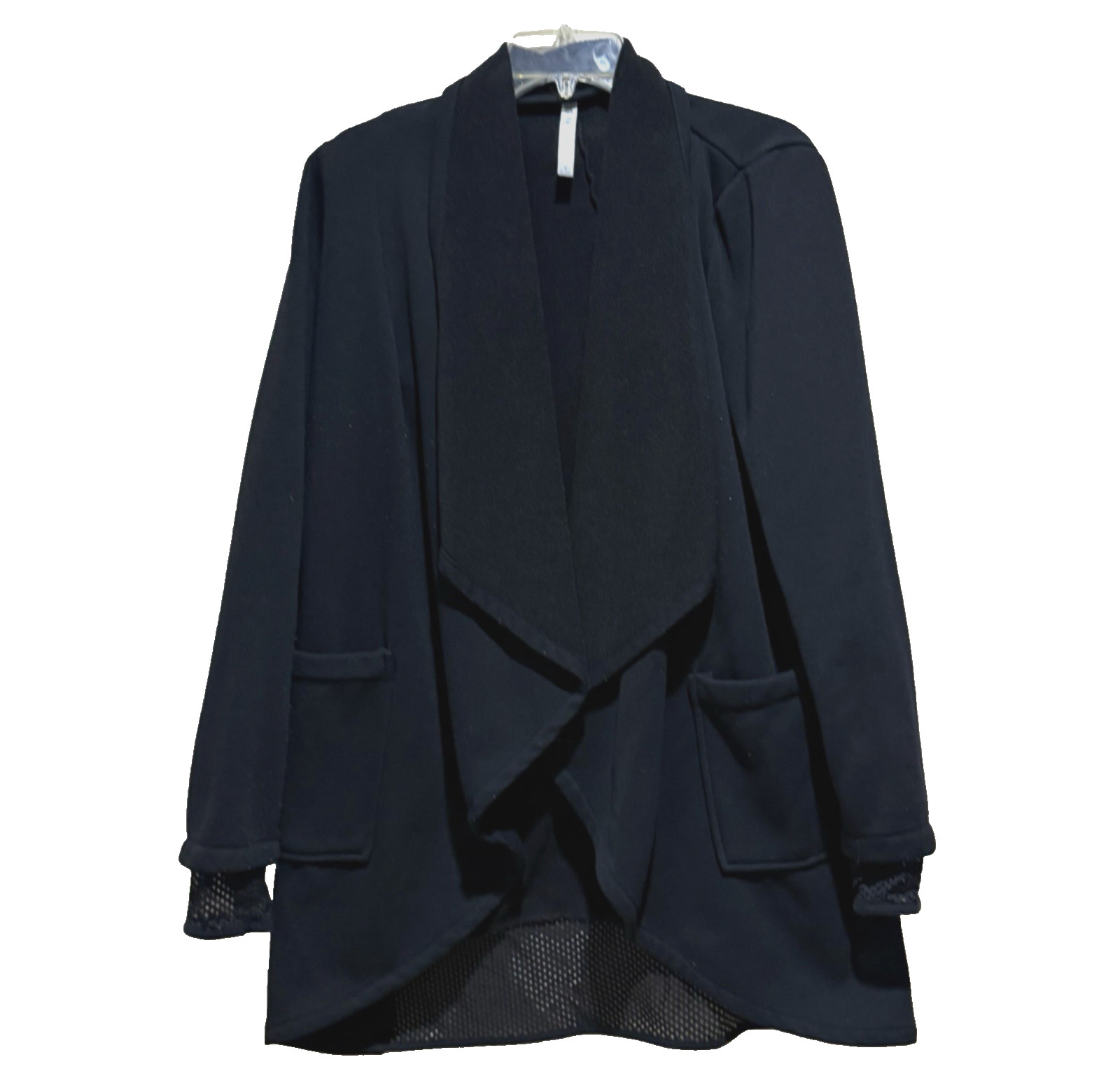 Fabletics Eugenia Open Front Wrap Coat Jacket S B… - image 5
