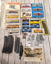 HO Scale Train Lot Bachman Life-Like Model Power Engine Cars Track Misc.