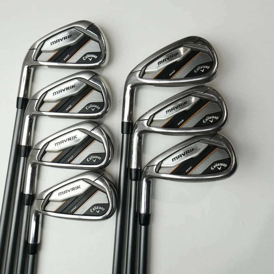 Used Callaway Mavrik Max Iron Set / 4 - PW / Regular Flex / Left-Handed - Image 2 of 4