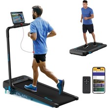 Riksion 3-In-1 Treadmill With Manual Incline Folding Compact Design Boxed