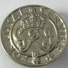 Original WW2 Loyal Service British Army Kings Buttonhole Badge Award Military
