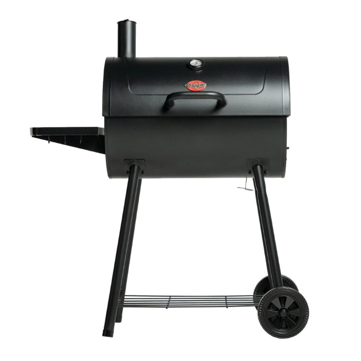 Char Griller Barrel Pro Charcoal Grill BBQ Smoker Outdoor Ba