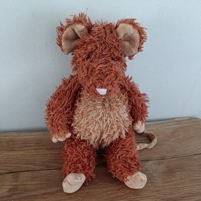Jellycat Bunglie Tot Dormouse Brown Mouse 