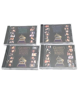Grammy's Greatest Moments 4 Volume Set 1994 Live CD Vtg 80s 90s Music Sealed New