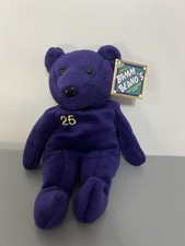 VINTAGE BAMM BEANO'S 1998 BASEBALL BEANIE BEAR MARK McGWIRE 25 With TAGS