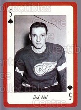 2005 Detroit Red Wings Legends Playing Card #5 Sid Abel