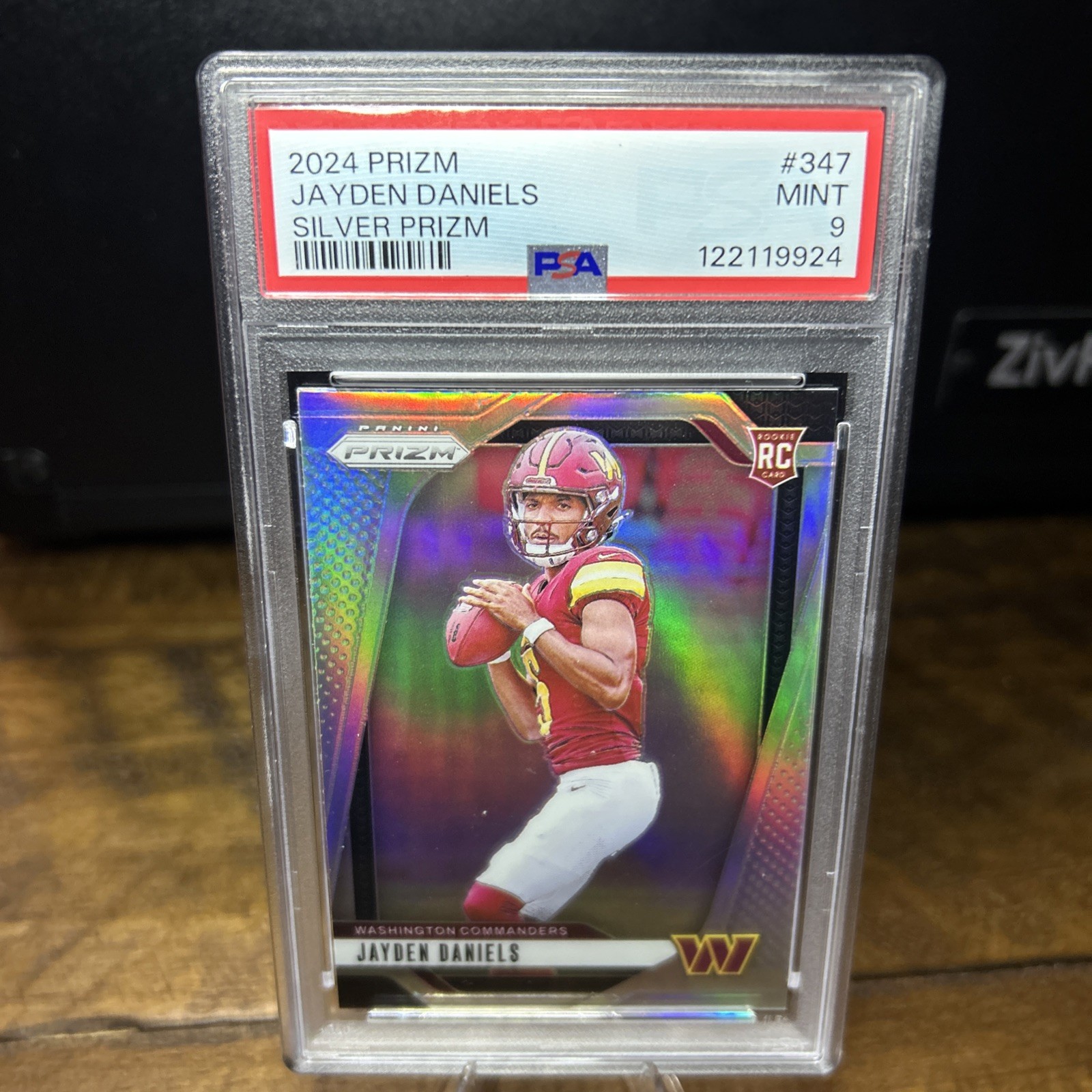 2024 Panini Prizm - Rookies Jayden Daniels #347 Silver Prizm (RC)