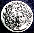 PRESIDENT R.B. HAYES  1oz.  SILVER MEDAL........MIN. BID .01 & NO RESERVE!