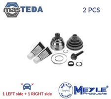 100 498 0054 DRIVESHAFT CV JOINT KIT PAIR WHEEL SIDE MEYLE 2PCS NEW