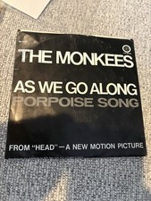 Monkees Porpoise Song 7" 45 RPM Vinyl Record Colgems Ex+