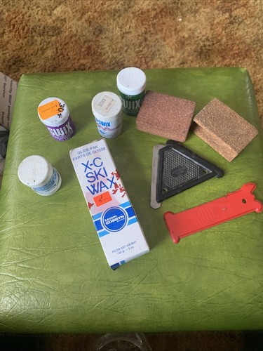 Vintage Lot SWIX Ski Wax Bundle High Performance Wax & Extras Edsbyn  Norsquip