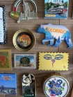 Lot Vintage Refrigerator Magnets Assorted  States Travel Countries Tourist F14 — photo 3