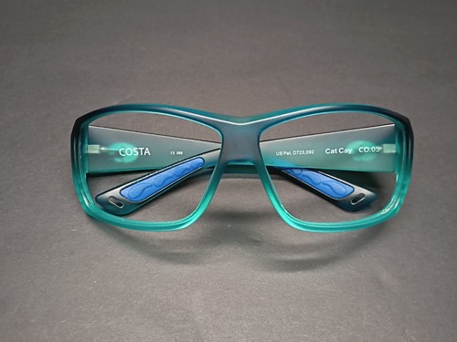 Costa Del Mar Matte Cat Cay Gradient Blue Ice Sunglasses Frames Only - Picture 7 of 9