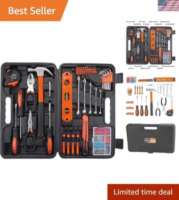 Gift-Ready 152-Piece Toolbox Set - Essential Tools for Home and College Repairs