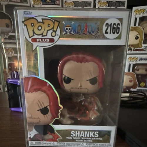 Funko Pop! Plus One Piece Shanks Vinyl Figure 2166 Anime Manga Collectible
