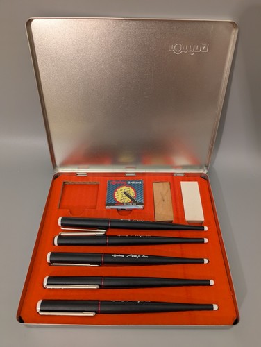 ROTRING ArtPen Calligraphy Füller 5er Set 1,1 1,5 1,9 2,3 2,7mm Kalligrafie - Bild 3 von 3
