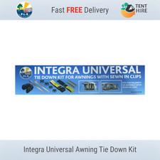 NEW UNIVERSAL PYRAMID STREETWISE ETC AWNING TIE DOWN STORM MATE STRAP KIT STRAPS